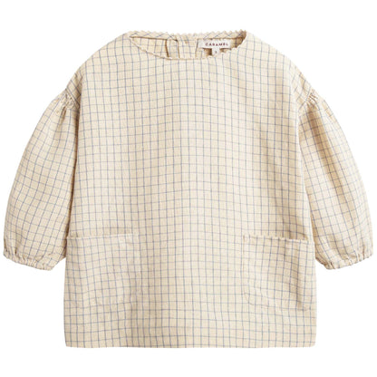 Girls Rustic Check Woven Blouse