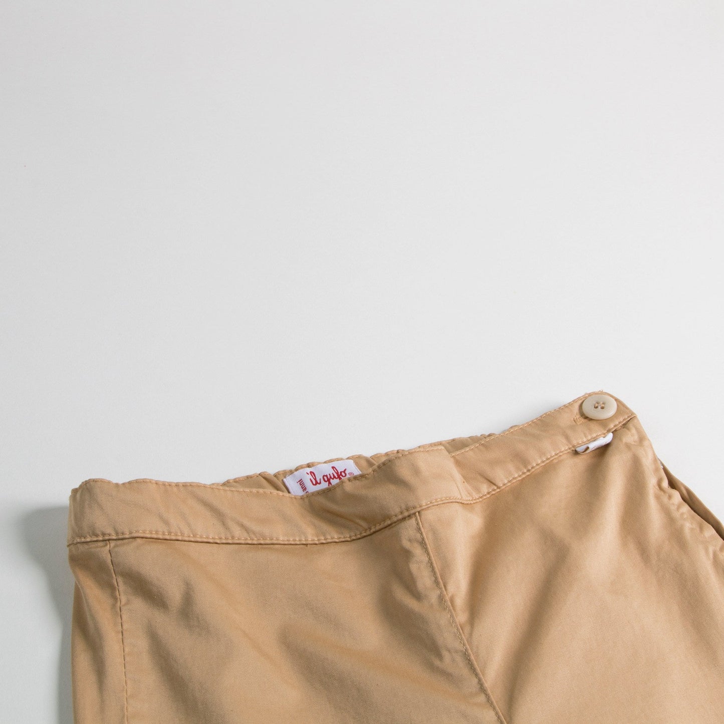 Girls Camel Capri Pants  Cotton Trousers