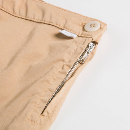 Girls Camel Capri Pants  Cotton Trousers