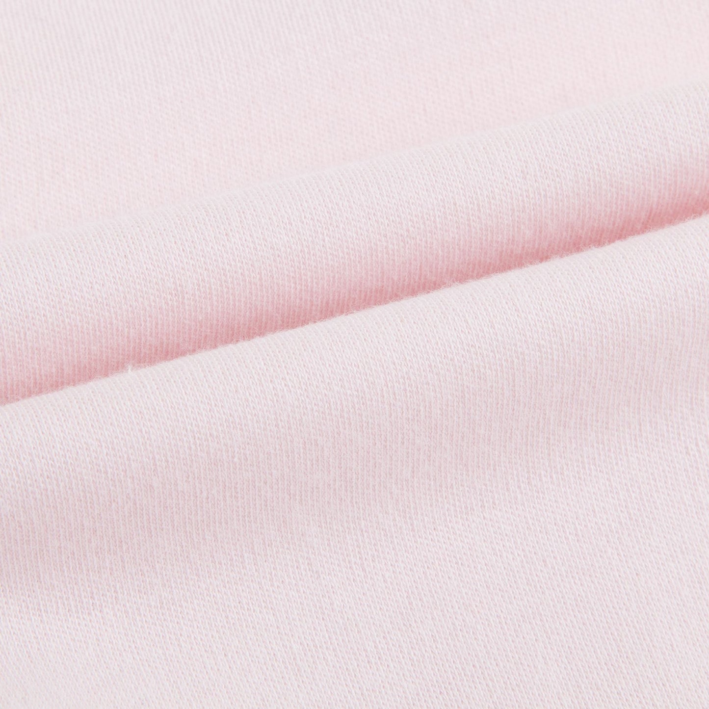 Baby Girls Light Pink Cotton Babysuit