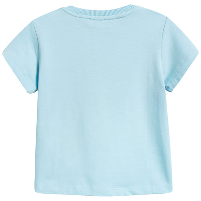 Baby Light Blue Cotton T-shirt