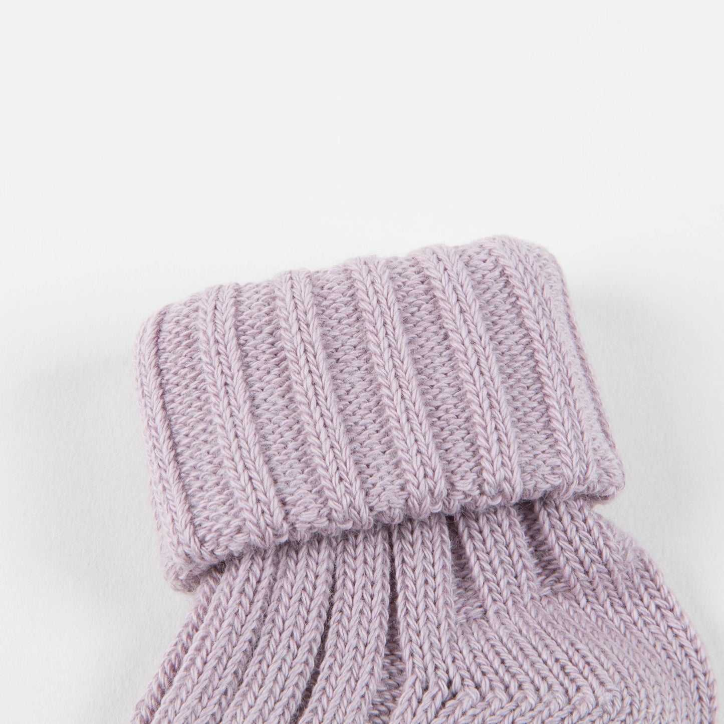Baby Lavender Cotton Knitwear Socks