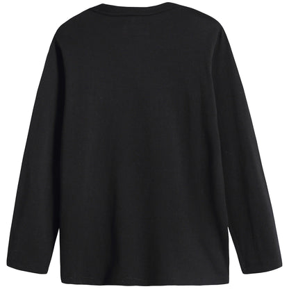 Boys Black Logo Cotton Shirt