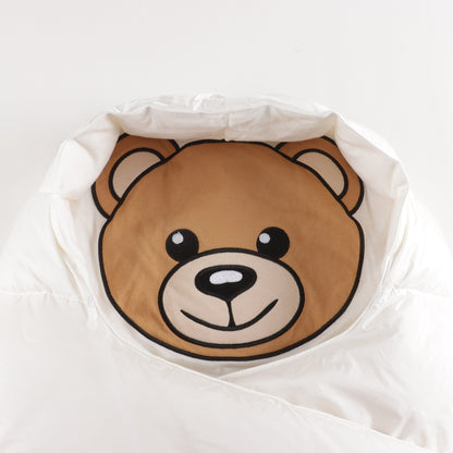 婴儿白色羽绒睡袋