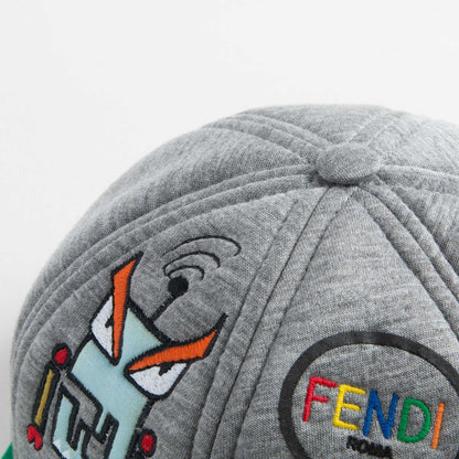Boys Grey Monster Cap