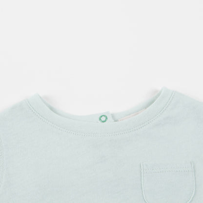 Baby Light Mint Cotton Jersey T-shirt