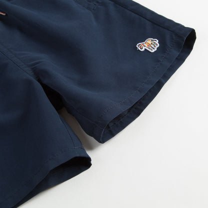 Boys Navy Blue Cotton Shorts