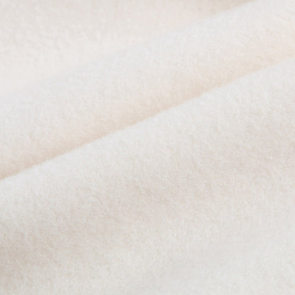 Girls Ivory Wool & Cashmere Coat