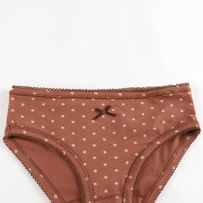 女童复古内裤三个装