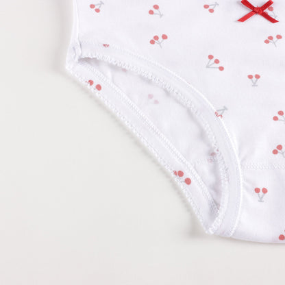 女童复古内裤三个装