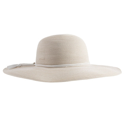 Girls Ivory Brimmed Sun Hat