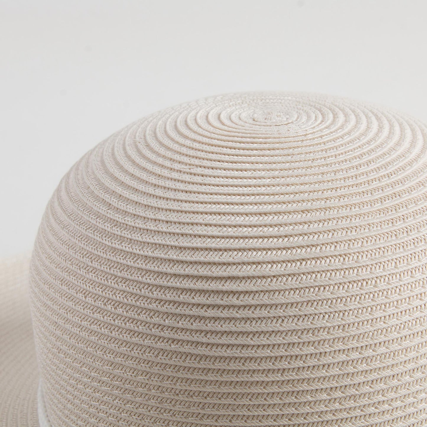 Girls Ivory Brimmed Sun Hat