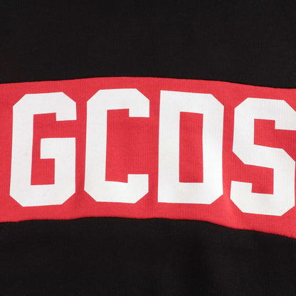 Boys & Girls Black Logo Hooded Sweatshirt