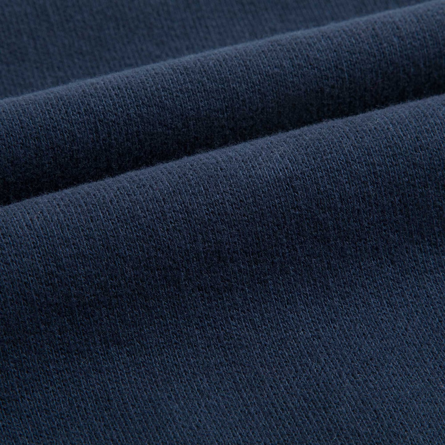 Boys Navy Blue Cotton Logo Swaetshirt