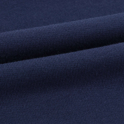Baby Girls Navy Blue Teddy Cotton Dress