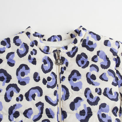 Girls Multicolor Printed Trims Jacket