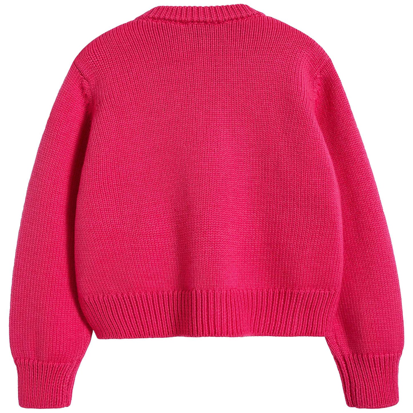 Girls Pink "MAGLIA TRICOT" Cardigan