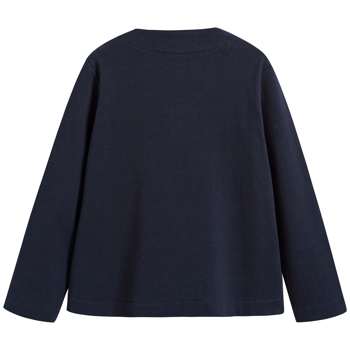 Girls Dark Blue Cotton Jacket