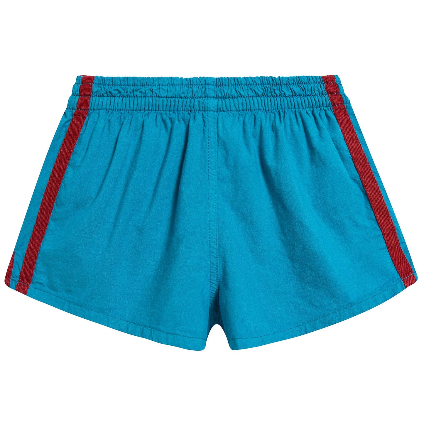 Girls & Boys Blue Biro Cotton Shorts