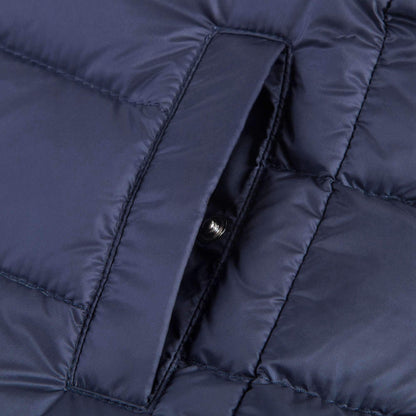 Baby Girls Blue "MAJEURE" Padded Down Coat