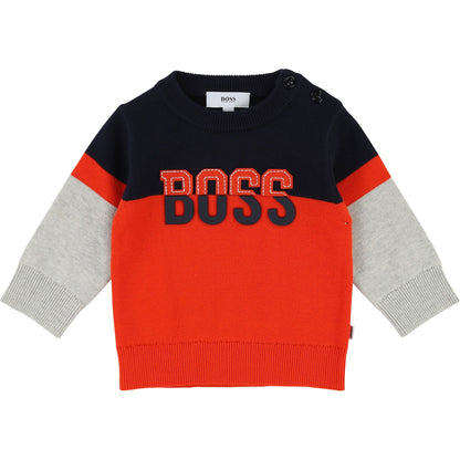 Baby Boys Papaye Cotton Sweater