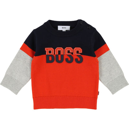 Baby Boys Papaye Cotton Sweater