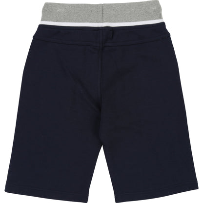 Boys Blue Cotton Shorts