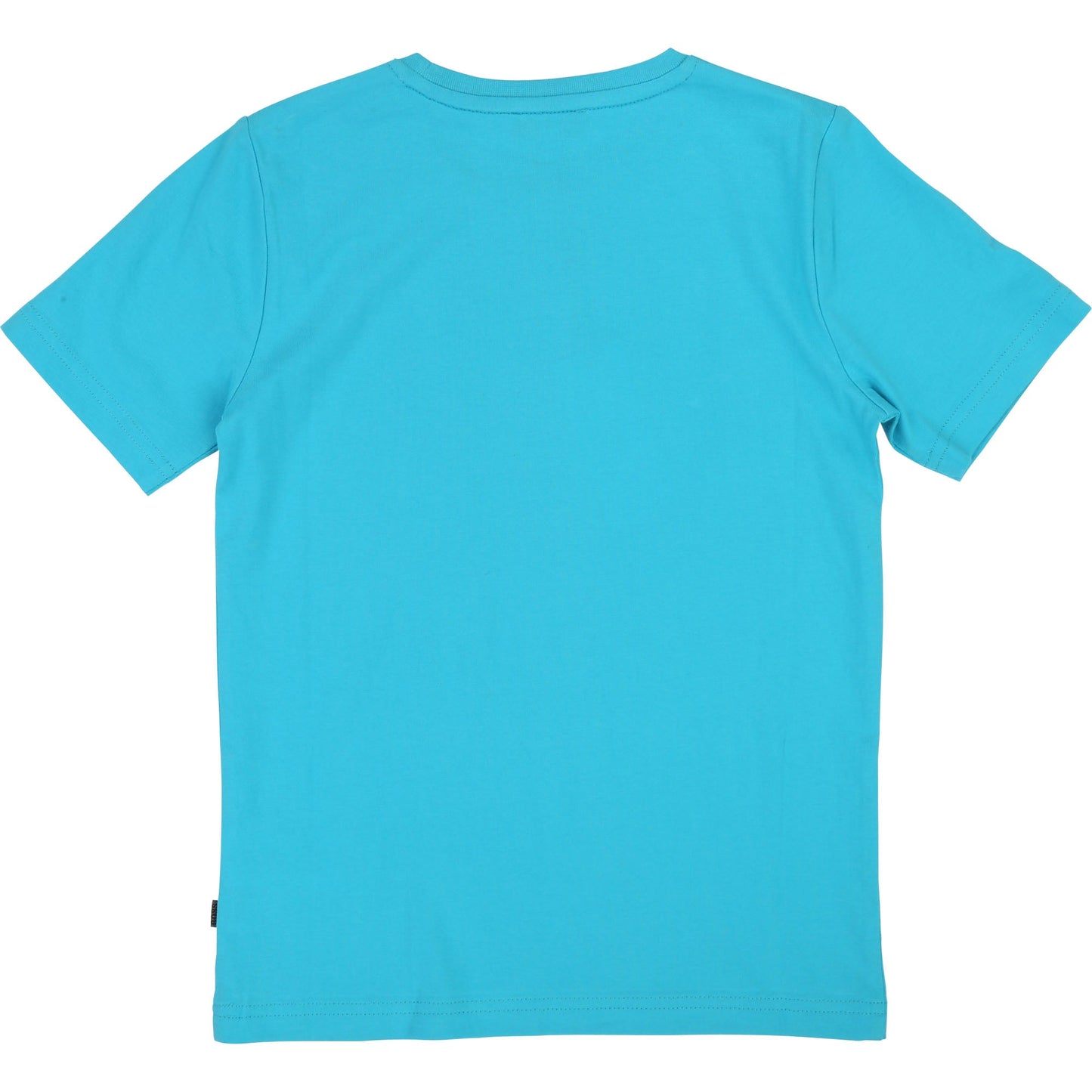 Boys Sky Blue Cotton T-shirt