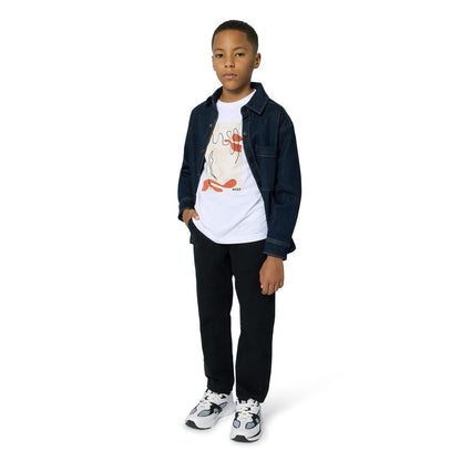 CHEMISE JEANS MANCHES LONGUES