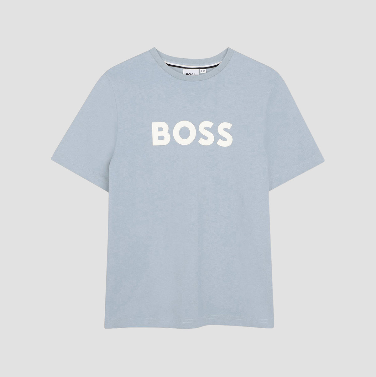 男童浅蓝色Logo棉T恤