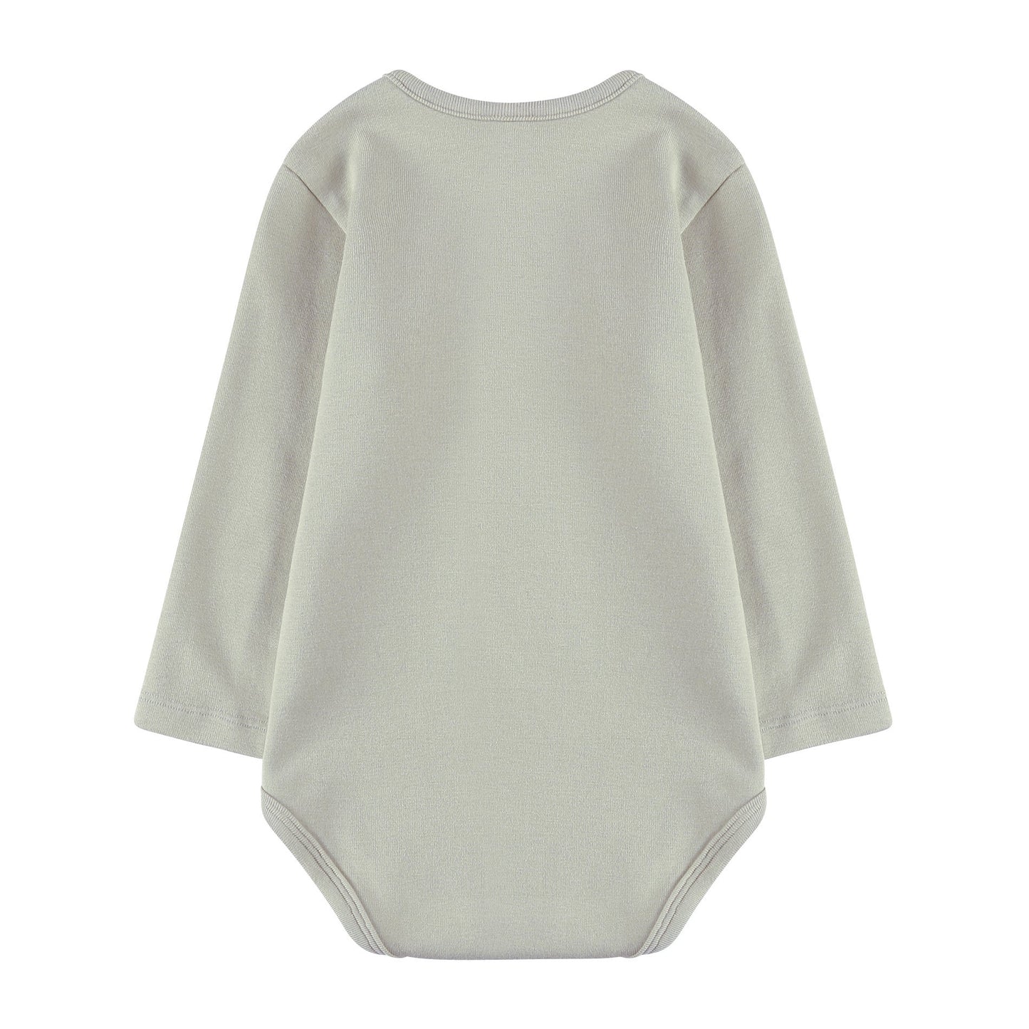 婴儿浅绿色棉连体衣