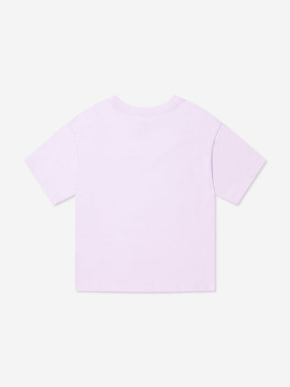 Jordan 女童 Essentials T 恤（紫色）