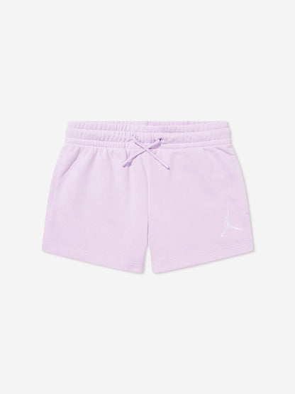 Jordan 女童 Essentials 短裤（紫色）