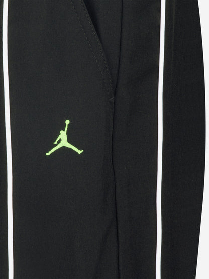 Girls Sport Tunnel Pants in Black