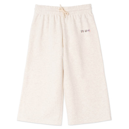 Girls Beige Cotton Trousers