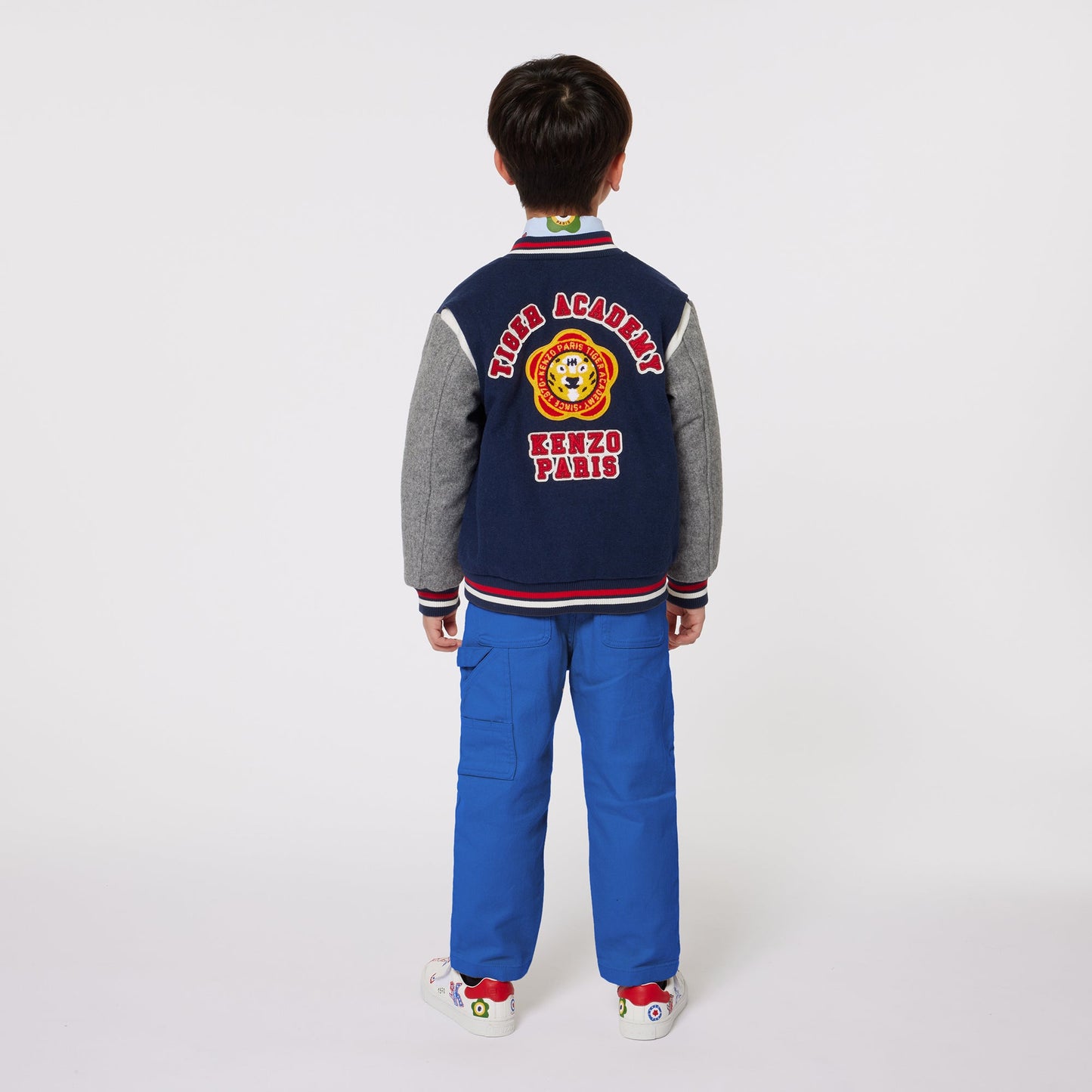 男童藏青色棉服