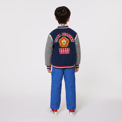 男童藏青色棉服