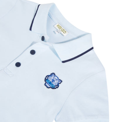 Boys Light Blue Polo Shirt