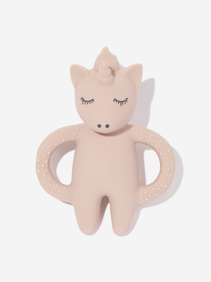 Konges Sløjd 女婴独角兽牙齿安抚器（粉色）