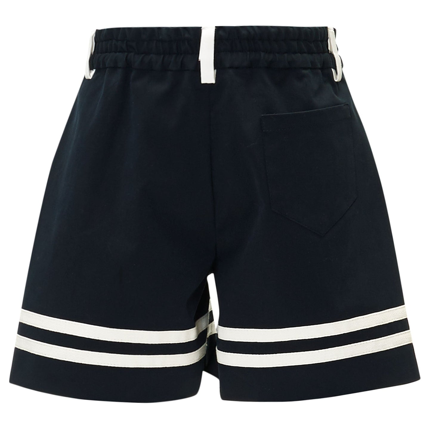 Girls Dark Blue striped Short