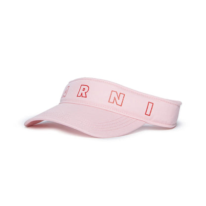 女童粉色Logo遮阳帽