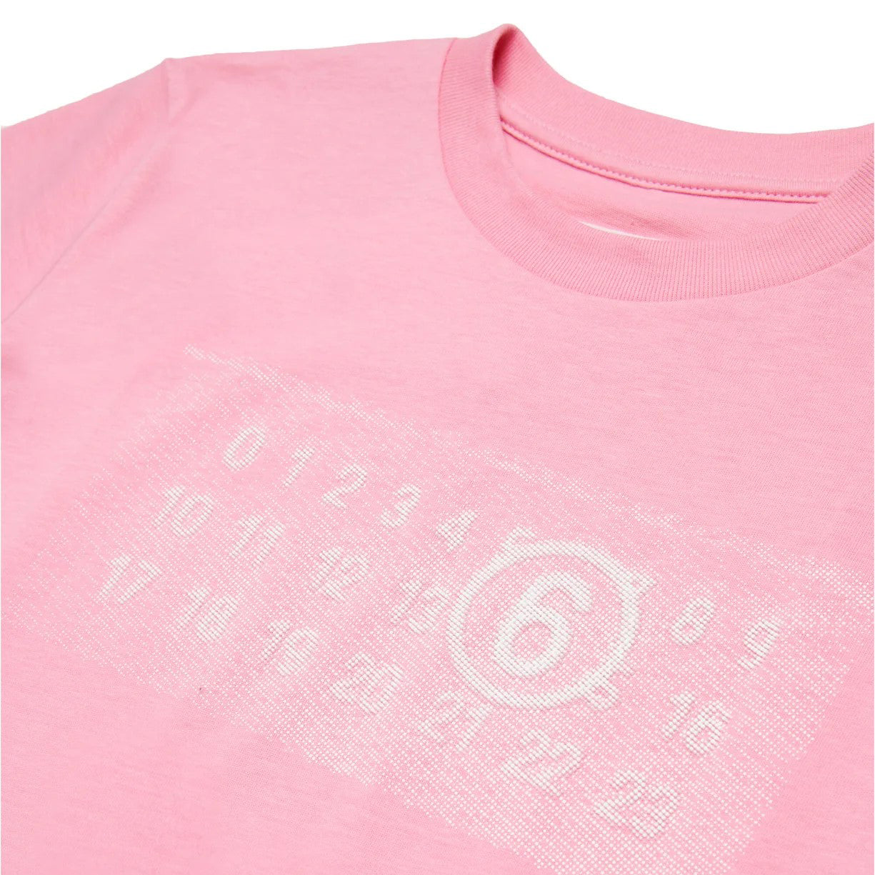 女童粉色印花LogoT恤