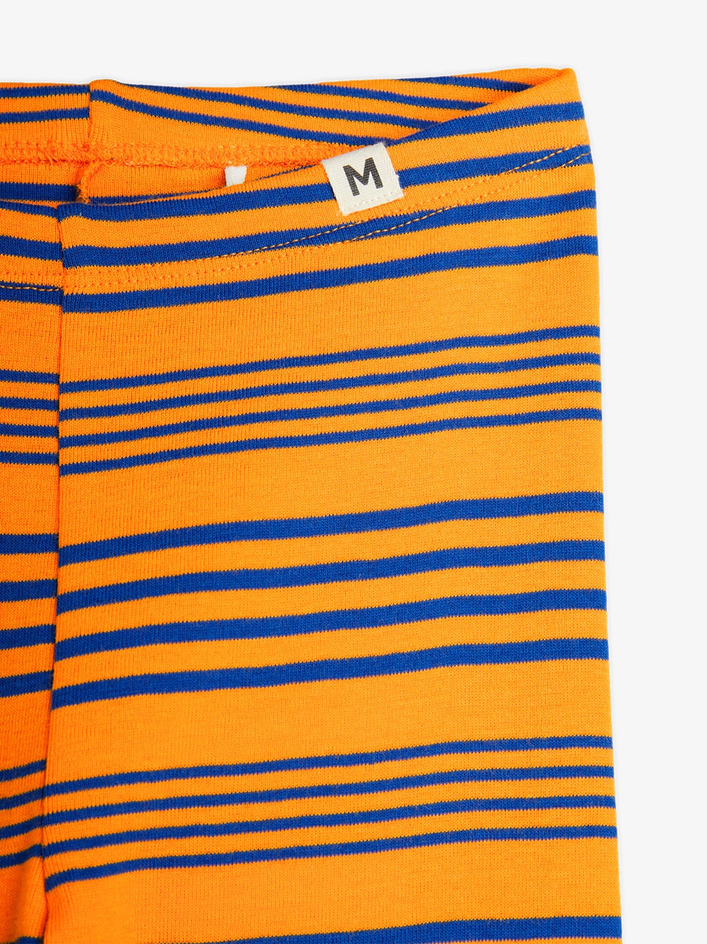 Kids Striped Leggings in Orange