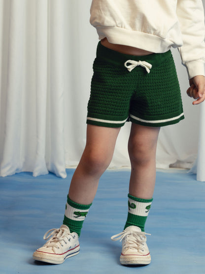 Boys Lizard Socks in Green