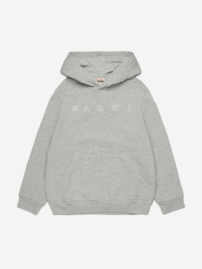 Kids Logo Hoodie in Grey