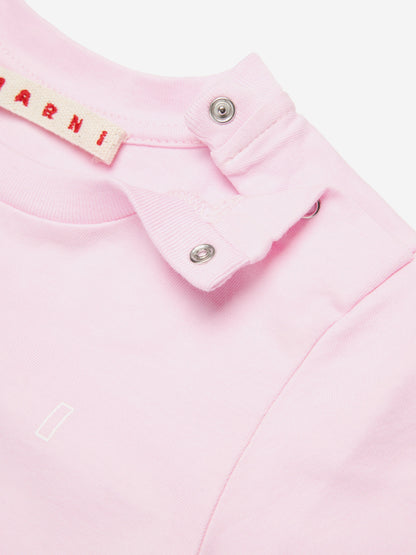 Baby Girls Logo T-Shirt in Pink