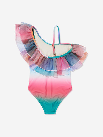 Girls Nilla Magic Fade Swimsuit in Multicolour (UPF50+)