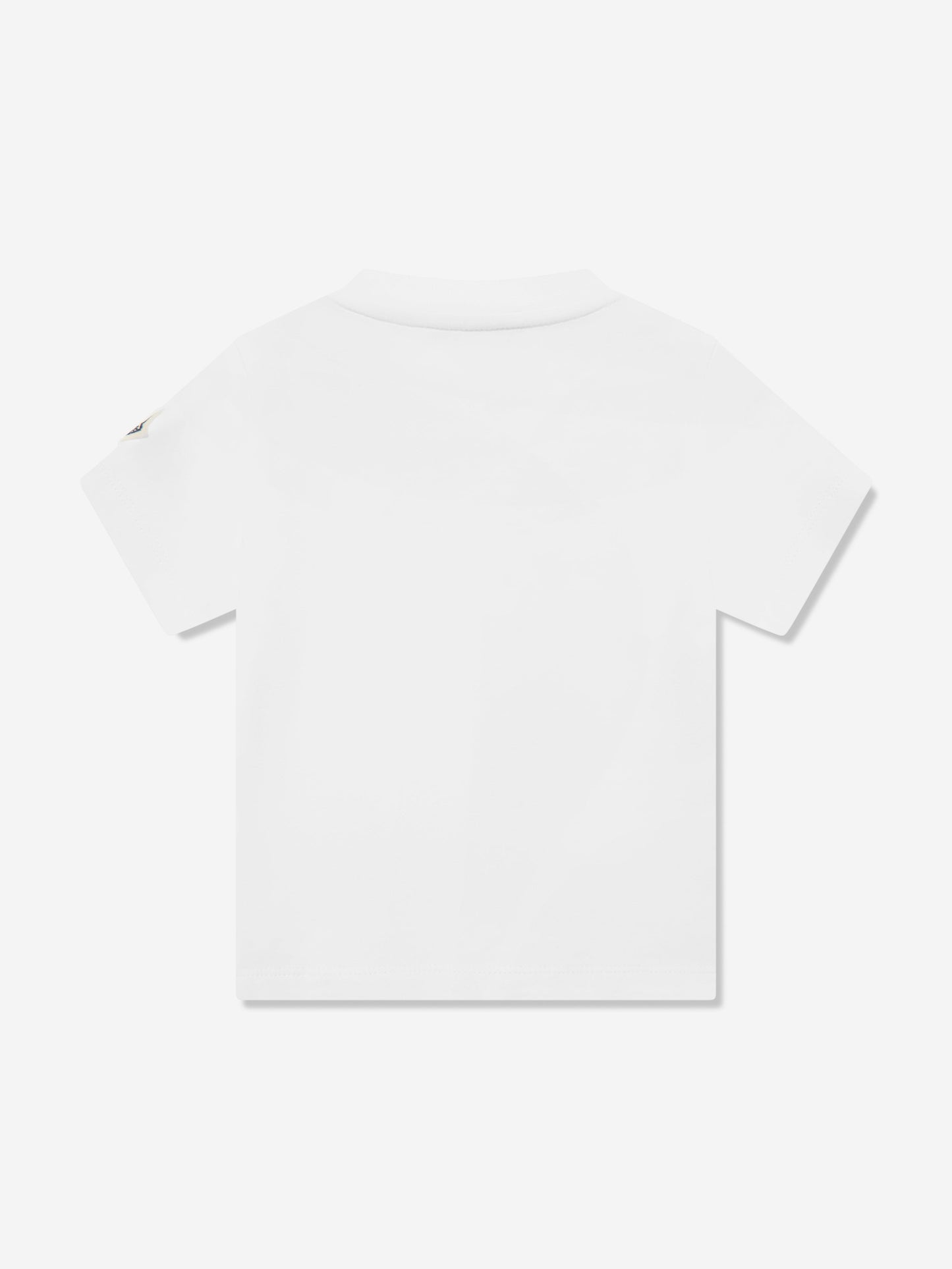 Baby Girls Bear Print T-Shirt in White