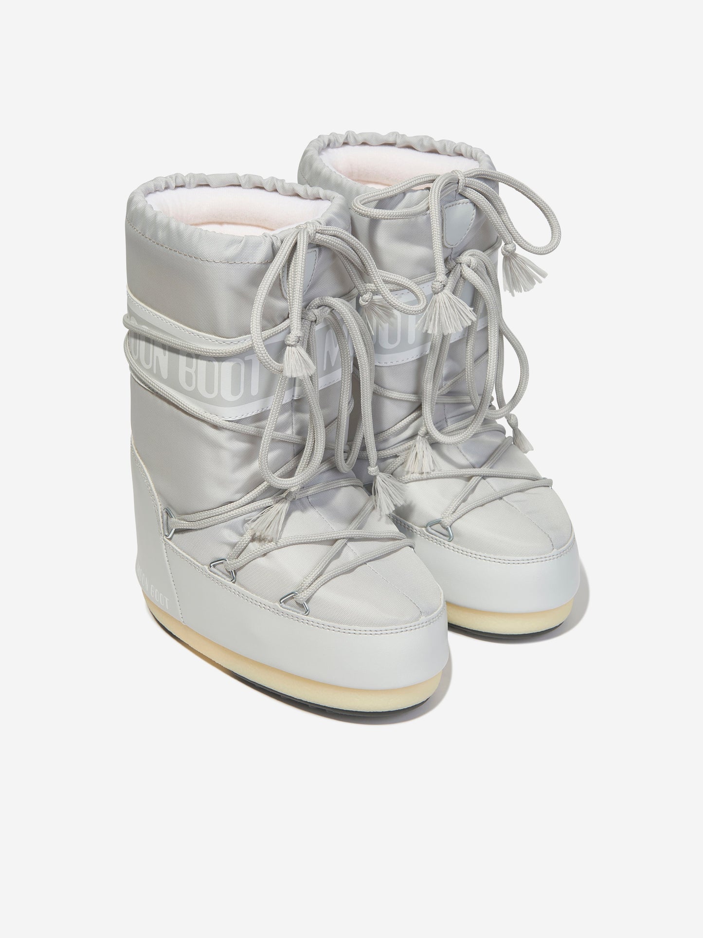 儿童 Icon 尼龙雪地靴（灰色）