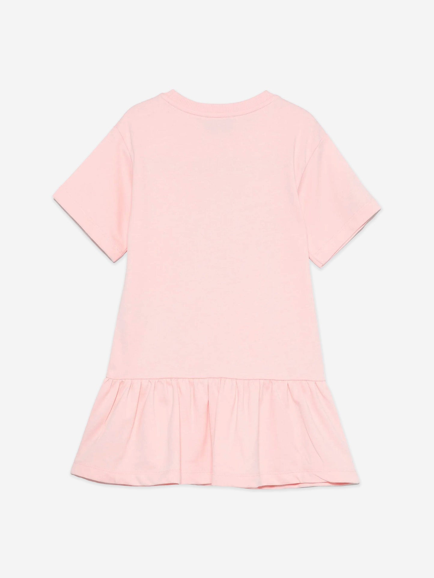 Girls Teddy Bear Logo Dress in Pink